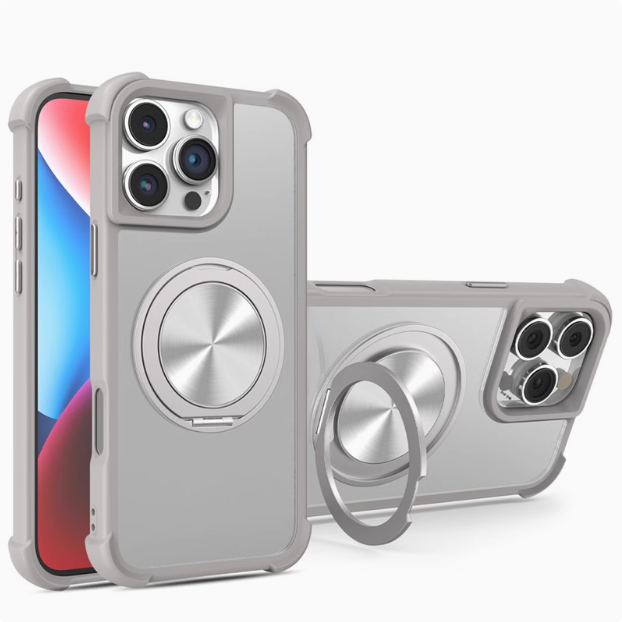 Protective Airbag Stand Phone Case-Magnetic Charging Compatible