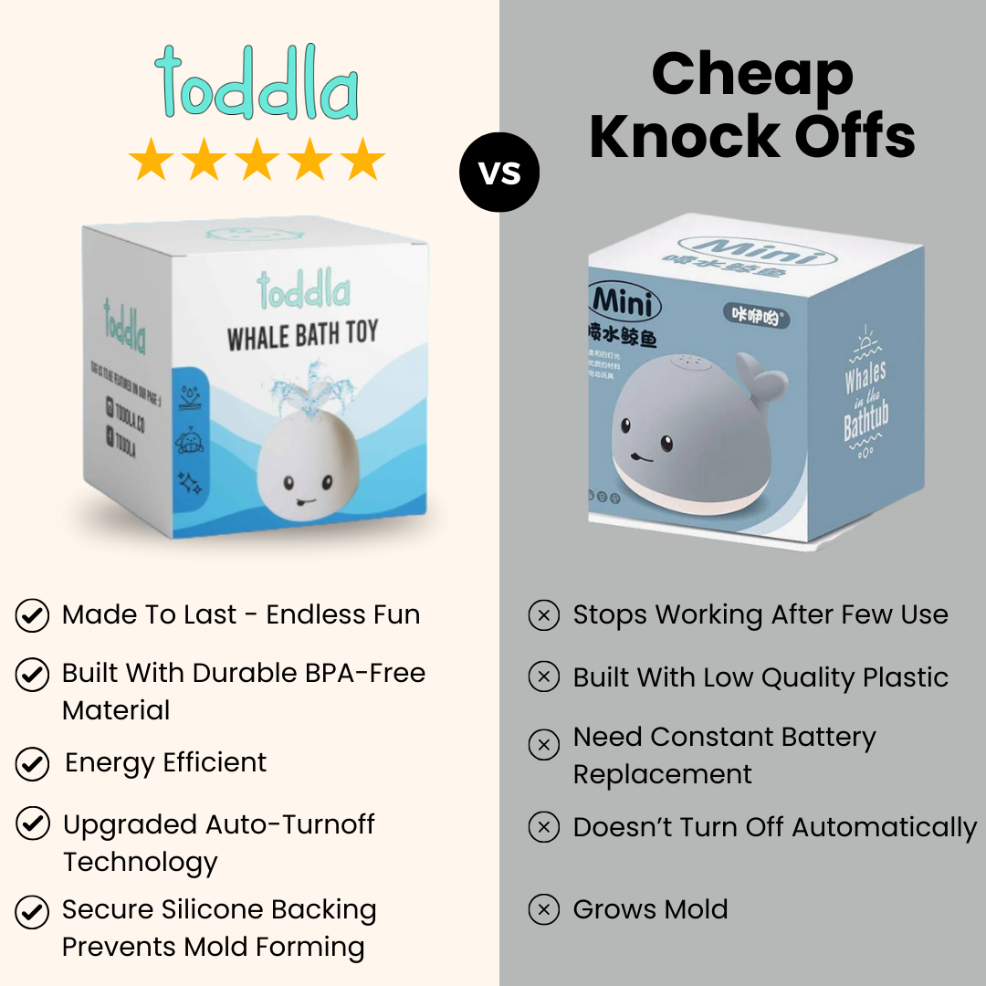 Toddla Whale Bath Toy