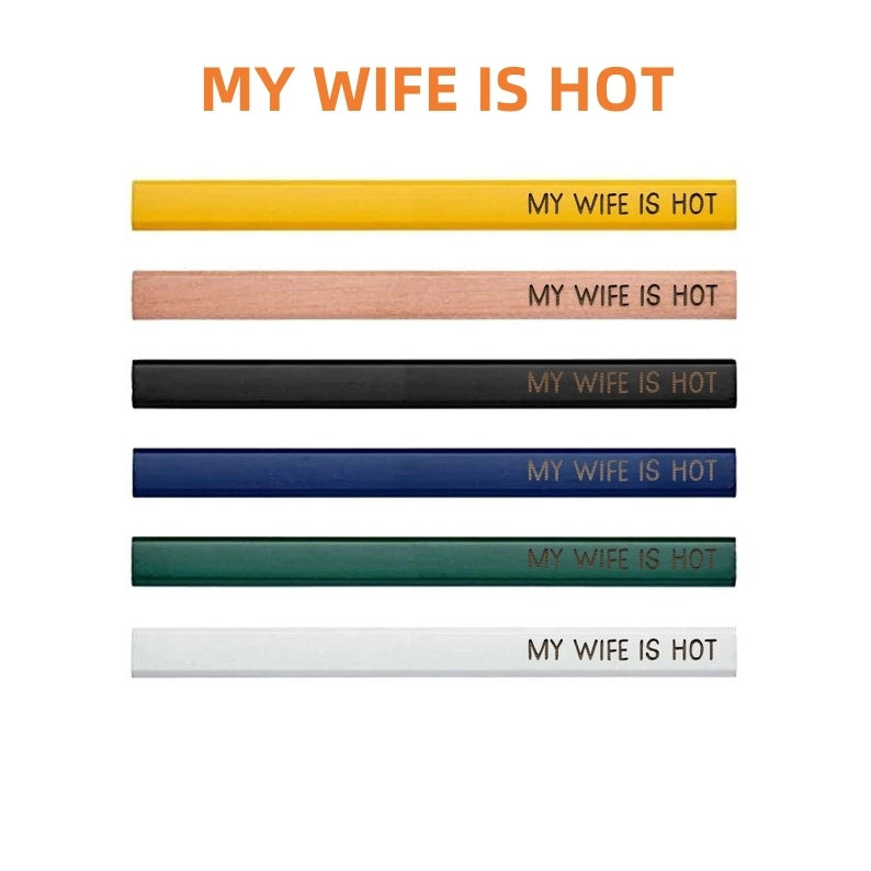 👍Practical Gifts-✏Unique Funny Carpenters Construction Pencils