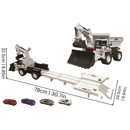 MegaLift Expandable Construction Truck with Action-Packed Launch Ramp