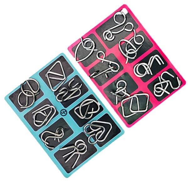 🔥Metal Puzzle Ring,Educational intellectual Toys IQ Toys,Metal Brain teaser Puzzles