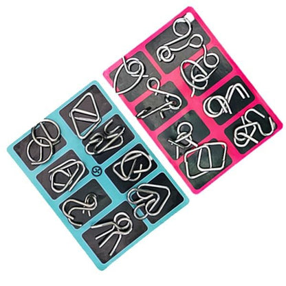 🔥Metal Puzzle Ring,Educational intellectual Toys IQ Toys,Metal Brain teaser Puzzles