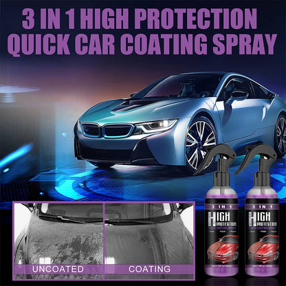 🎁49%OFF- 🚗3 in 1 High Protection Quick Car Coating Spray