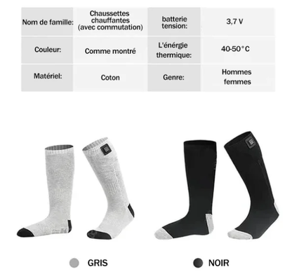 🧦Hot Sale🔥Unisex Heated Socks with Adjustable Temperature