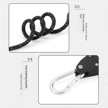 🔥49% OFF Christmas Sale🔥 Portable Adjustable Fix Camping Rope