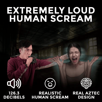 💀Halloween Hot Sale🔥-😈Aztec Ghost Whistle😈