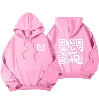 🎉Last Day 70% OFF🎉Funny FU QR Code Hoodie