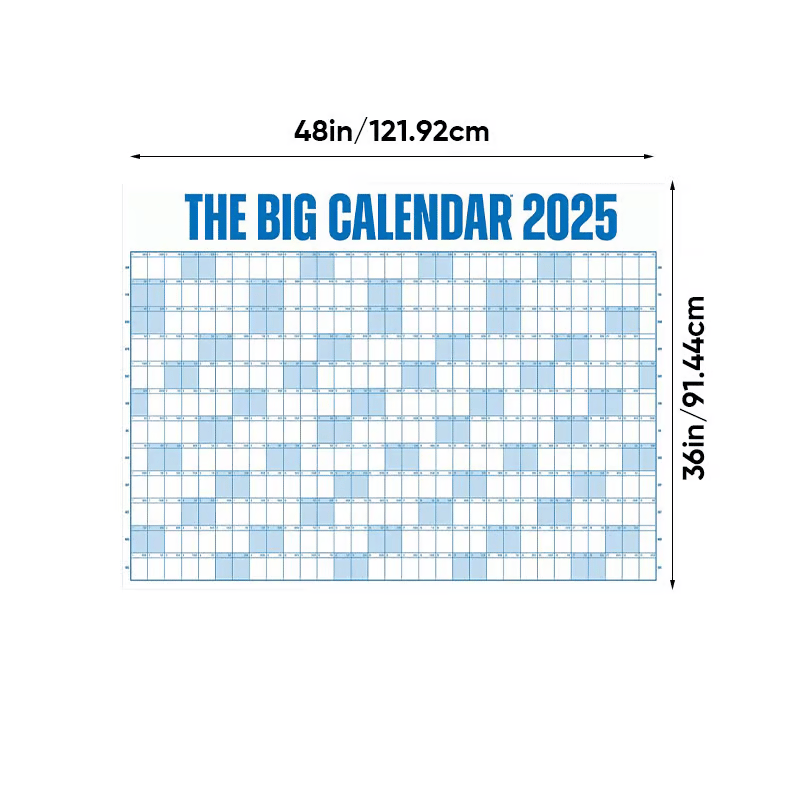 🎁Last Day Promotion 49% OFF🔥The Big Class Calendar 2025 | Dry Erase
