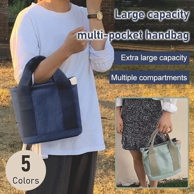 🔥🔥LAST DAY PROMOTION SALE 49% OFF🔥🔥Large capacity multi-pocket handbag HANDMADE👜