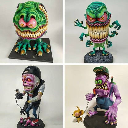 Angry Big Mouth Monster -Spooky Halloween Monster