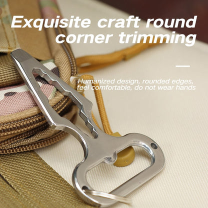 🔧Outdoor camping stainless steel multifunctional tool