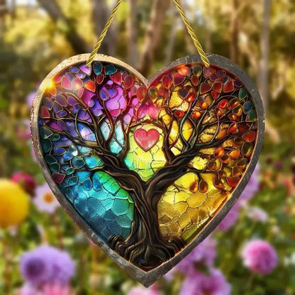 ❤️Wrapped in Love Tree of Life Suncatcher🌲