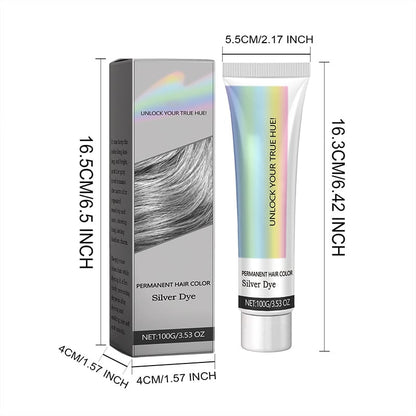 ✨This Week's Special Price $9.99💥 2-in-1 Natural Essence Extract Silver Hair Dye