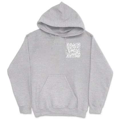 Funny FU QR Code Hoodie