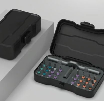 🔥Last Day Promotion 49% OFF🔥DIY screwdriver 24 in 1, switchable screwdriver shape to adapt to various home repairs