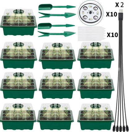 ✨LAST DAY 49% OFF🔥Adjustable Humidity Seed Starter Trays