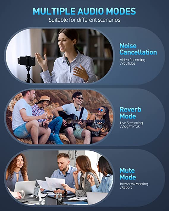 🔥LAST DAY 48% OFF🔥New Wireless Lavalier Microphone