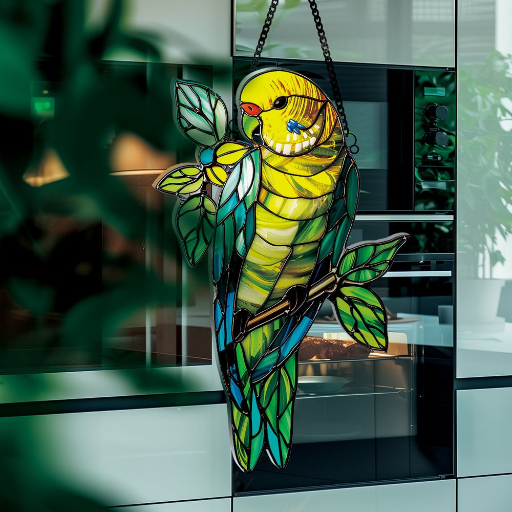 🔥LAST DAY 49% OFF - 🎁💐2025 NEW 🐦Stained Suncatcher Window Hanging Decor