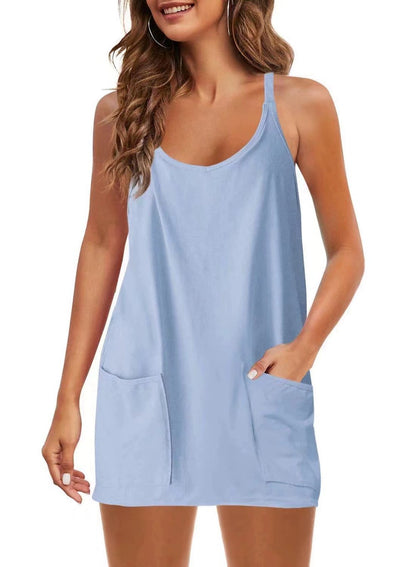 Women's Summer Sleeveless Mini Dress