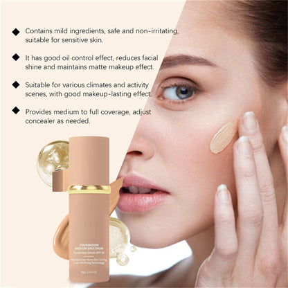 🔥Last Day Sale 49% OFF🎁 Color Changing Foundation 4 in 1 - Light Spectrum