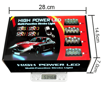 12V 20W LED Windshield Strobe Light