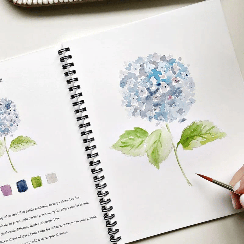 🔥LAST DAY 60% OFF - 💕Watercolor Workbook 🖼️Beginner-Friendly