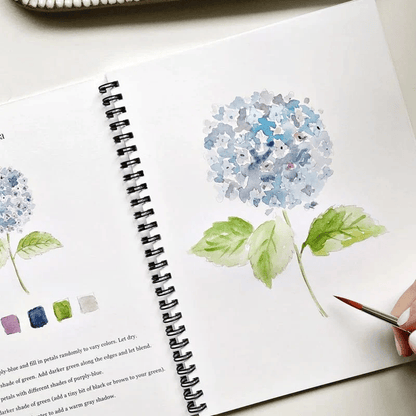 🔥LAST DAY 60% OFF - 💕Watercolor Workbook 🖼️Beginner-Friendly