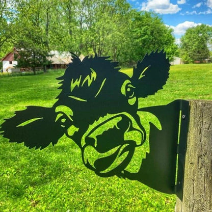 🔥LAST DAY 70% OFF🎁Peeping Metal Farm Decor Garden Decor Animal Art