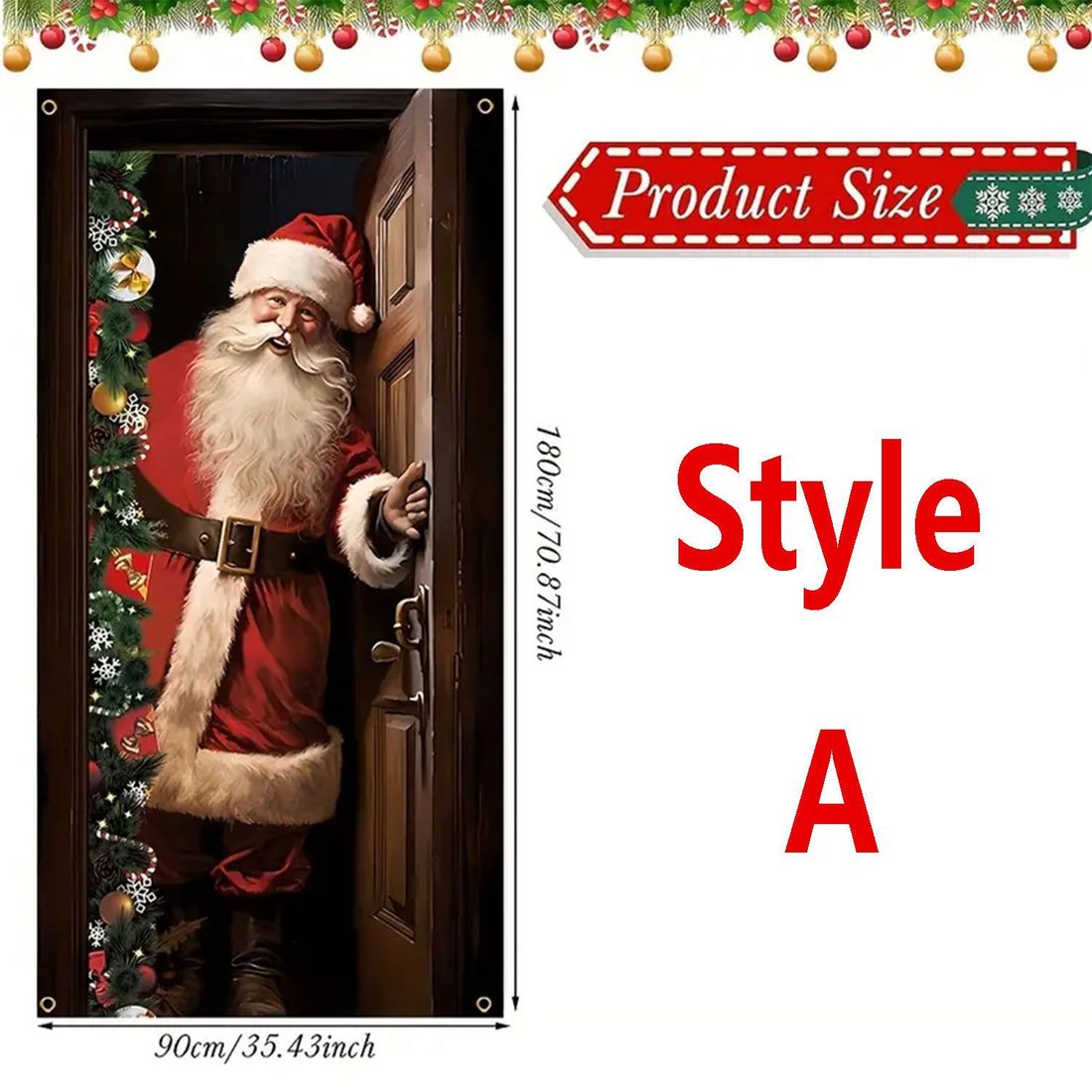 🔥Hot Sale 49%OFF-🎈2024 Christmas Front Door Decoration