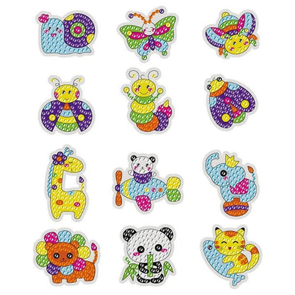 DIY children's free stick cartoon painting