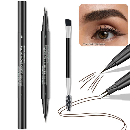 🎀Valentine's Day🌹- 49% OFF!🔥2-in-1 Dual-Ended Eyebrow Pen