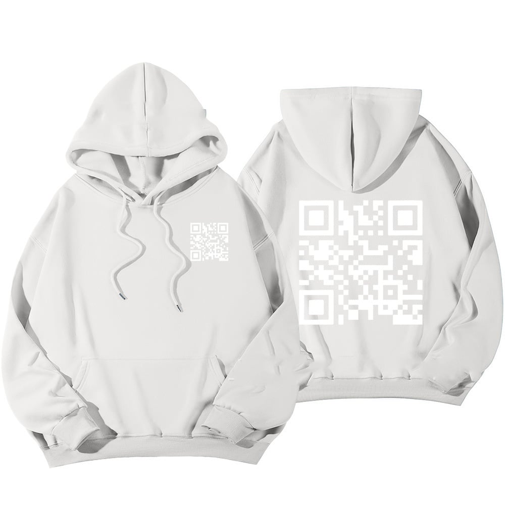 🎉Last Day 70% OFF🎉Funny FU QR Code Hoodie
