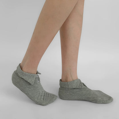 Shirt Collar Button Socks