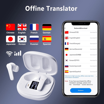 🔥Break the Language Barrier-Caorchareb Translation Earbuds