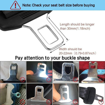 🥇Universal 2 in 1 Seat Belt Alarm Stopper and Seat Belt Activator