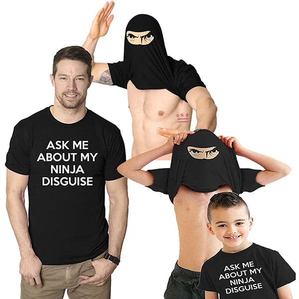 🔥LAST DAY PROMOTION 49% OFF 🔥 - 🎁🤣Ninja Disguise T-shirt