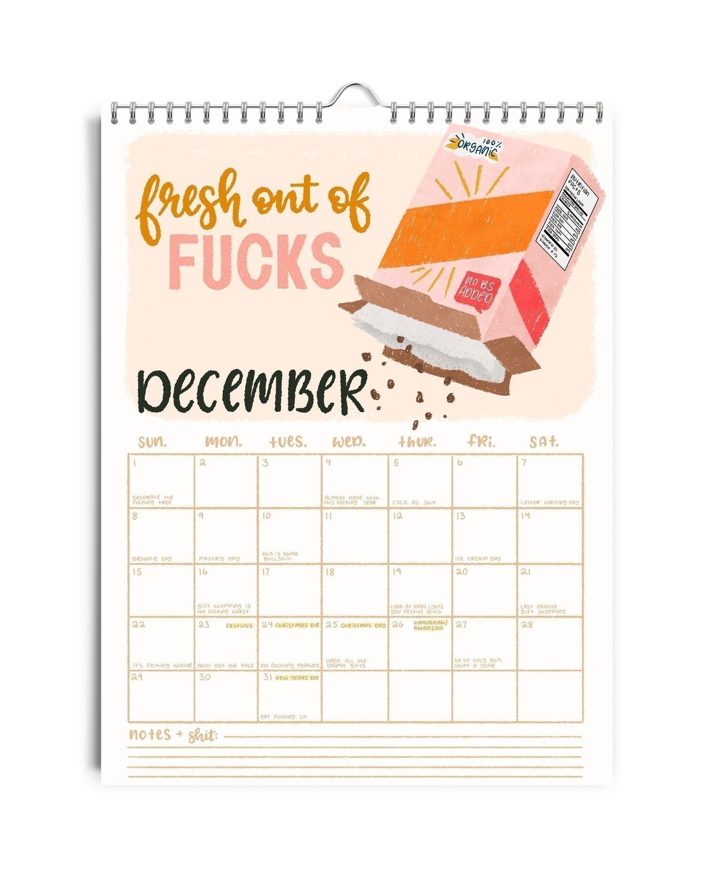 🔥Last Day Promotion 50% OFF!!!🔥 - Hot Air Balloon-HERE WE FUCKING GO AGAIN 2025 CALENDAR