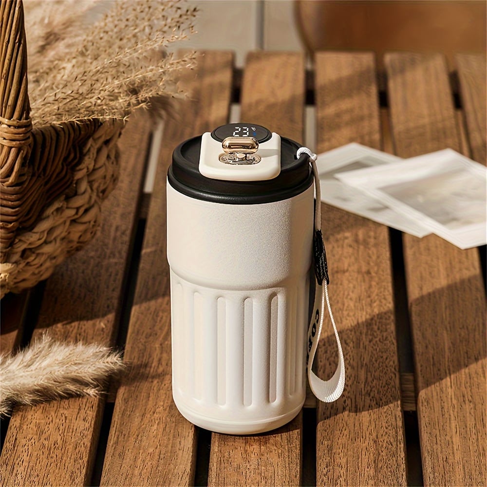 🔥LAST DAY 49% OFF🔥Led Temperature Display Coffee Mug Stainless Steel Thermos