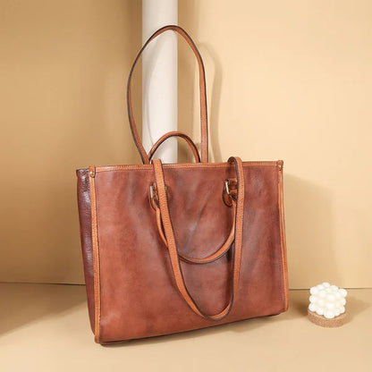 🔥Limited Time 50% Off 🔥Women's Retro Leather Large Capacity Multi-functional Shoulder Bag