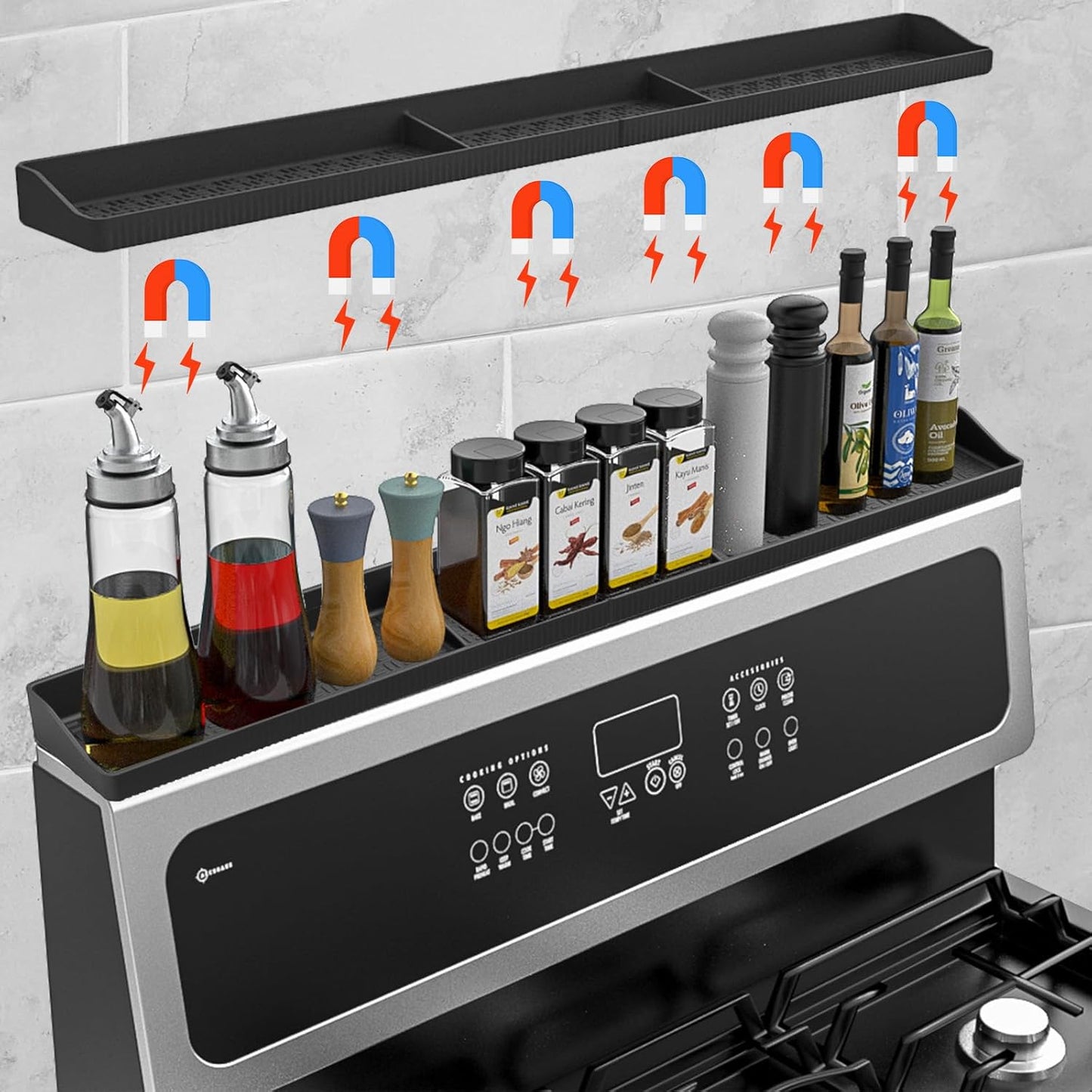 Magnetic Silicone Kitchen Rack