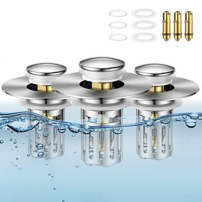 🔥Promotion Save- 49% OFF🔥-Universal 2-in-1 Bathroom SinkStopper