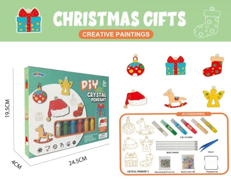 🎁DIY Crystal Paint Arts and Crafts Set🔥