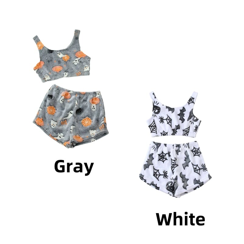 💥Halloween Pre - Sale 49% Off 🎃Halloween vest pajamas set👻