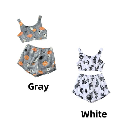 💥Halloween Pre - Sale 49% Off 🎃Halloween vest pajamas set👻