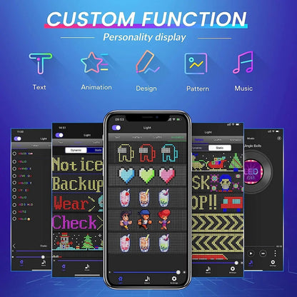 💥DIY Smart Dynamic Soft LED Screen for Car