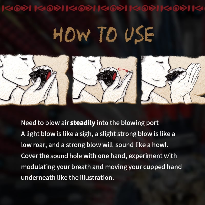 💀Halloween Hot Sale🔥-😈Aztec Ghost Whistle😈