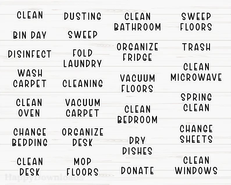 💕Cleaning & Organizing Toolkit