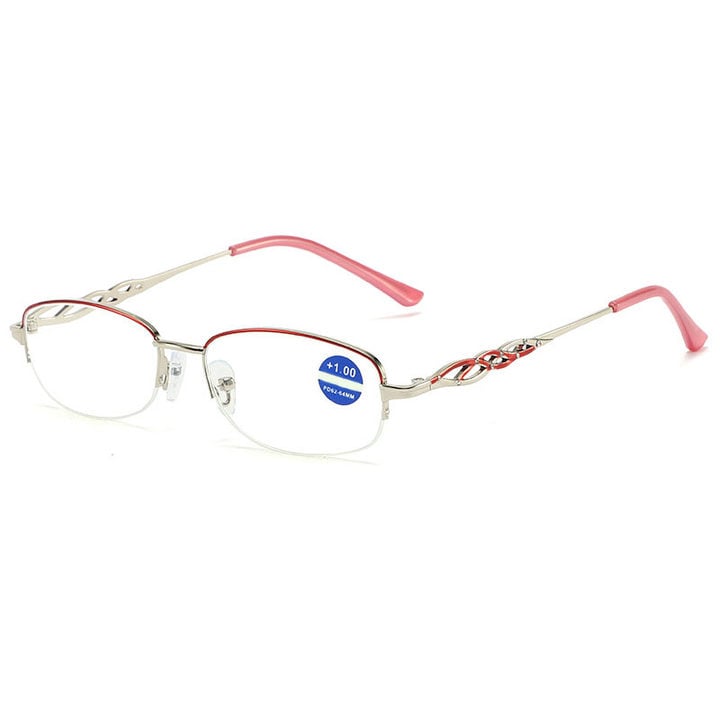 New Sapphire high hardness anti blue light intelligent dual focus reading glasses👓