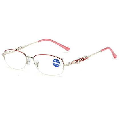 New Sapphire high hardness anti blue light intelligent dual focus reading glasses👓