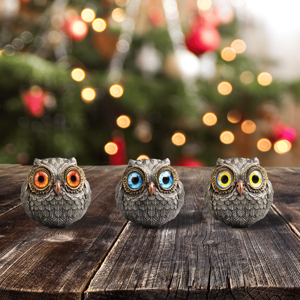 🦉Alloy Lucky Owl Guardian-The Wise Watcher of the Felt